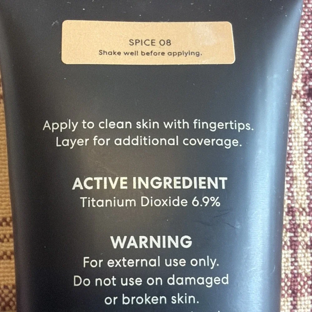 BareMinerals Complexion Rescue Natural Matte Tinted Moisturizer Spice 08 1.18oz